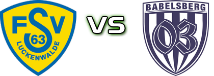 Luckenwalde - SV Babelsberg 03 head to head game preview and prediction