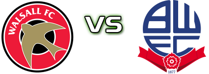 Walsall - Bolton Spiel Prognosen und Statistiken