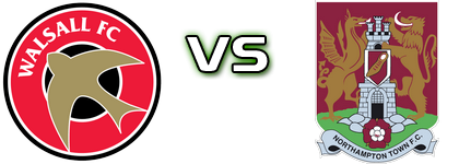 Walsall - Northampton Statistiche e dettagli partita