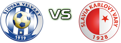 Slovan Velvary - Slavia Karlovy Vary Spiel Prognosen und Statistiken