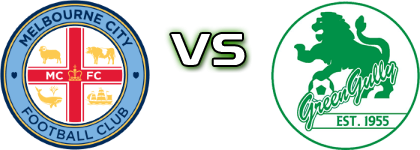 Melbourne City Y. - Green Gully Detalles y estadisticas