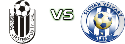 TJ Jiskra Ú.n.O - Slovan Velvary head to head game preview and prediction