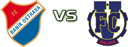 Baník Ostrava B - Vysočina Jihlava Statistiche e dettagli partita