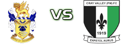 Aveley FC - Cray Valley Paper Mills Statistiche e dettagli partita