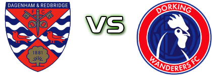 Dag & Red - Dorking Wanderers Estatísticas e detalhes do jogo
