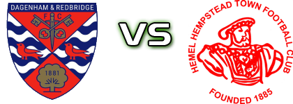 Dag & Red - Hemel Hempstead Estatísticas e detalhes do jogo
