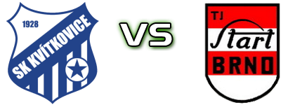 SK Kvítkovice - Start Brno Spiel Prognosen und Statistiken SK Kvítkovice - Start Brno Spiel Prognosen und Statistiken