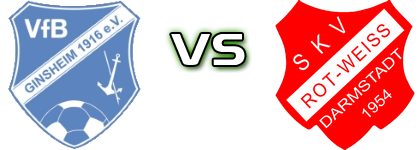 VfB Ginsheim - RW Darmstadt детайли и статистика