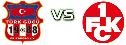Türk Gücü Friedberg - K'lautern II Spiel Prognosen und Statistiken Türk Gücü Friedberg - K'lautern II Spiel Prognosen und Statistiken