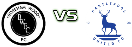 Boreham - Hartlepool Spiel Prognosen und Statistiken