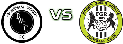 Boreham - Forest Green Estatísticas e detalhes do jogo