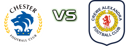 Chester - Crewe Spiel Prognosen und Statistiken