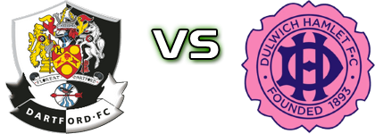 Dartford - Dulwich Estatísticas e detalhes do jogo