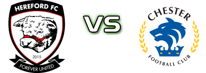 Hereford - Chester Detalji meca I statistika.