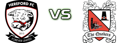 Hereford - Darlington head to head game preview and prediction