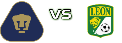 Pumas - Club León head to head game preview and prediction