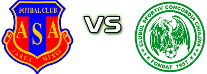 ASA Tg. Mureş - Concordia Detalji meca I statistika.