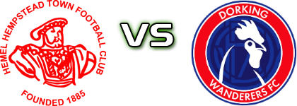 Hemel Hempstead - Dorking Wanderers head to head game preview and prediction