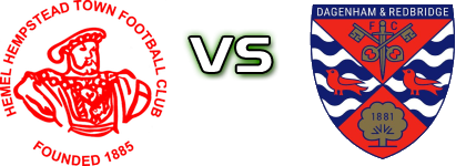 Hemel Hempstead - Dag & Red head to head game preview and prediction