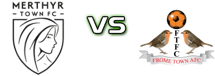 Merthyr - Frome Statistiche e dettagli partita