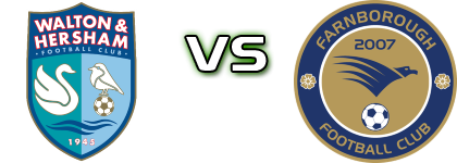 Walton & Hersham - Farnborough детайли и статистика