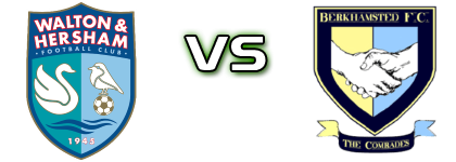Walton & Hersham - Berkhamsted Detalji meca I statistika.