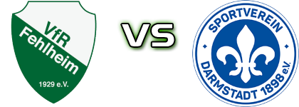 VfR Fehlheim - Darmstadt Estatísticas e detalhes do jogo