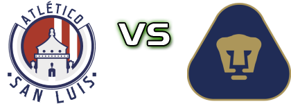 Atlético de San Luis - Pumas детайли и статистика