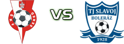 Sereď - Slavoj Boleráz детайли и статистика