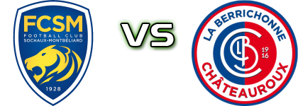 Sochaux - Châteauroux Detalji meca I statistika.