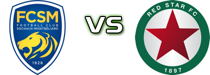 Sochaux - Red Star Statistiche e dettagli partita