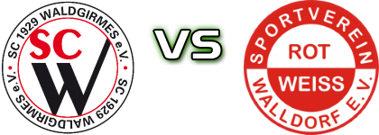 Waldgirmes - SV Rot-Weiss Walldorf Detalles y estadisticas