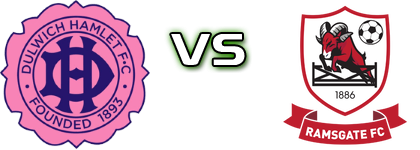 Dulwich - Ramsgate FC Spiel Prognosen und Statistiken