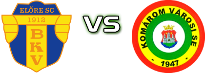 BKV Előre - Komárom Spiel Prognosen und Statistiken