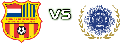 29 de Setiembre CG - 12 de Octubre Statistiche e dettagli partita 29 de Setiembre CG - 12 de Octubre Statistiche e dettagli partita