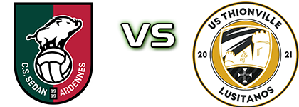 CS Sedan - Thionville Lusitanos 2 Statistiche e dettagli partita