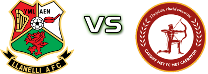 Llanelli - Cardiff Met Estatísticas e detalhes do jogo