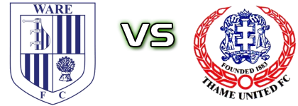 Ware FC - Thame Spiel Prognosen und Statistiken