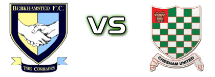 Berkhamsted - Chesham head to head game preview and prediction Berkhamsted - Chesham head to head game preview and prediction