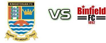 Kingstonian - Binfield Estatísticas e detalhes do jogo