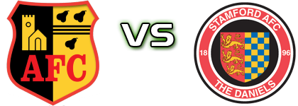 Alvechurch - Stamford Detalji meca I statistika.