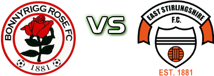 B. Rose - East Stirlingshire Spiel Prognosen und Statistiken