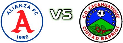 Alianza - CD Cacahuatique head to head game preview and prediction