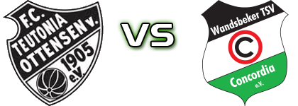 Teutonia 05 - Wandsbeker TSV Concordia head to head game preview and prediction