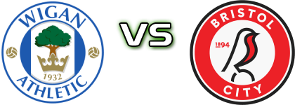 Wigan - Bristol Estatísticas e detalhes do jogo