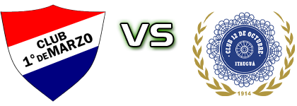 Club 1 De Marzo - 12 de Octubre Spiel Prognosen und Statistiken