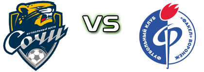 Sochi Youth - Fakel Voronezh Statistiche e dettagli partita Sochi Youth - Fakel Voronezh Statistiche e dettagli partita