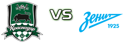 Krasnodar - Zenit детайли и статистика Krasnodar - Zenit детайли и статистика