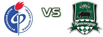 Fakel Voronezh - Krasnodar Spiel Prognosen und Statistiken Fakel Voronezh - Krasnodar Spiel Prognosen und Statistiken