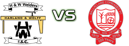 Welders - Ballyclare Comrades Spiel Prognosen und Statistiken